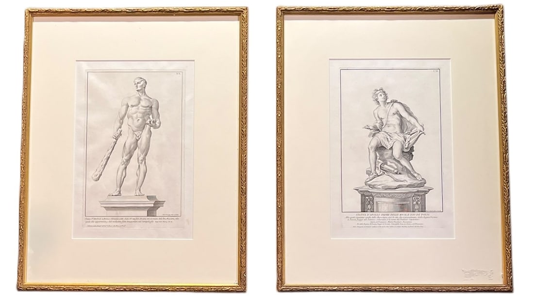 PAIR OF NEOCLASSICAL ETCHINGS (1 of 6)