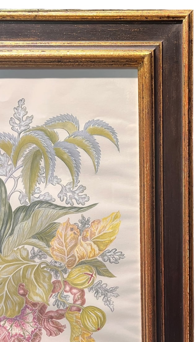 FLORAL PRINT FRAMED - 3