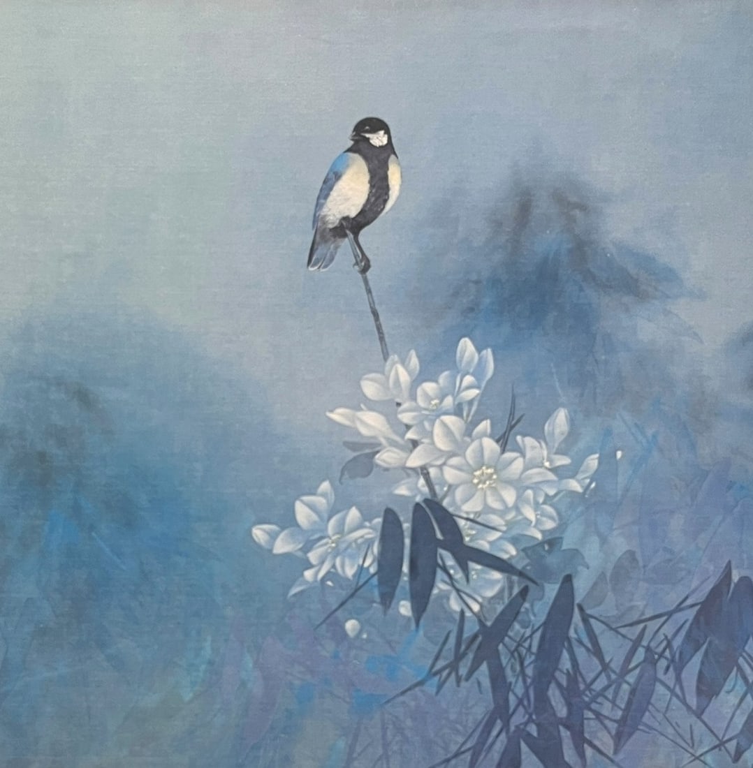 BIRD LITHOGRAPH FRAMED - 2