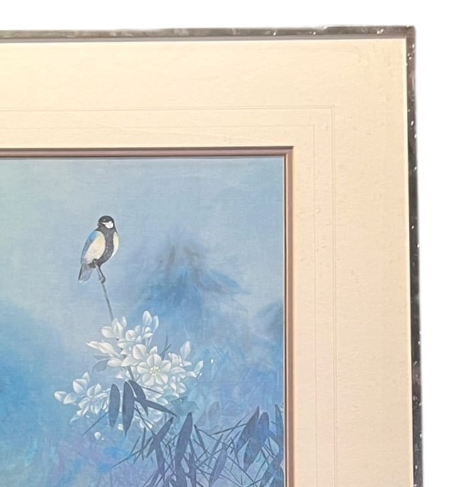 BIRD LITHOGRAPH FRAMED - 3