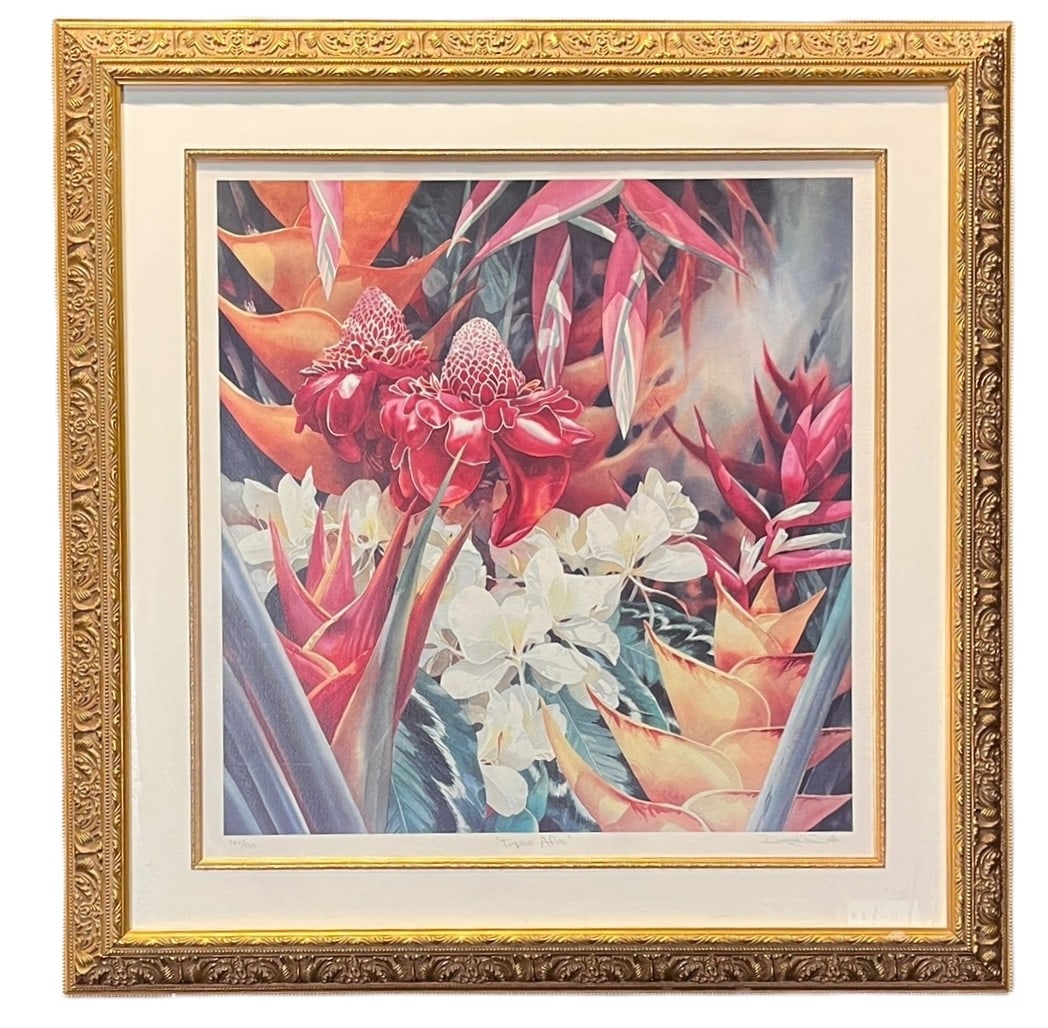 TROPICS ALIVE GICELLE 280/500: TROPICS ALIVE GICELLE 280/500 Height: 36.8 in. by Width: 36.8 in.