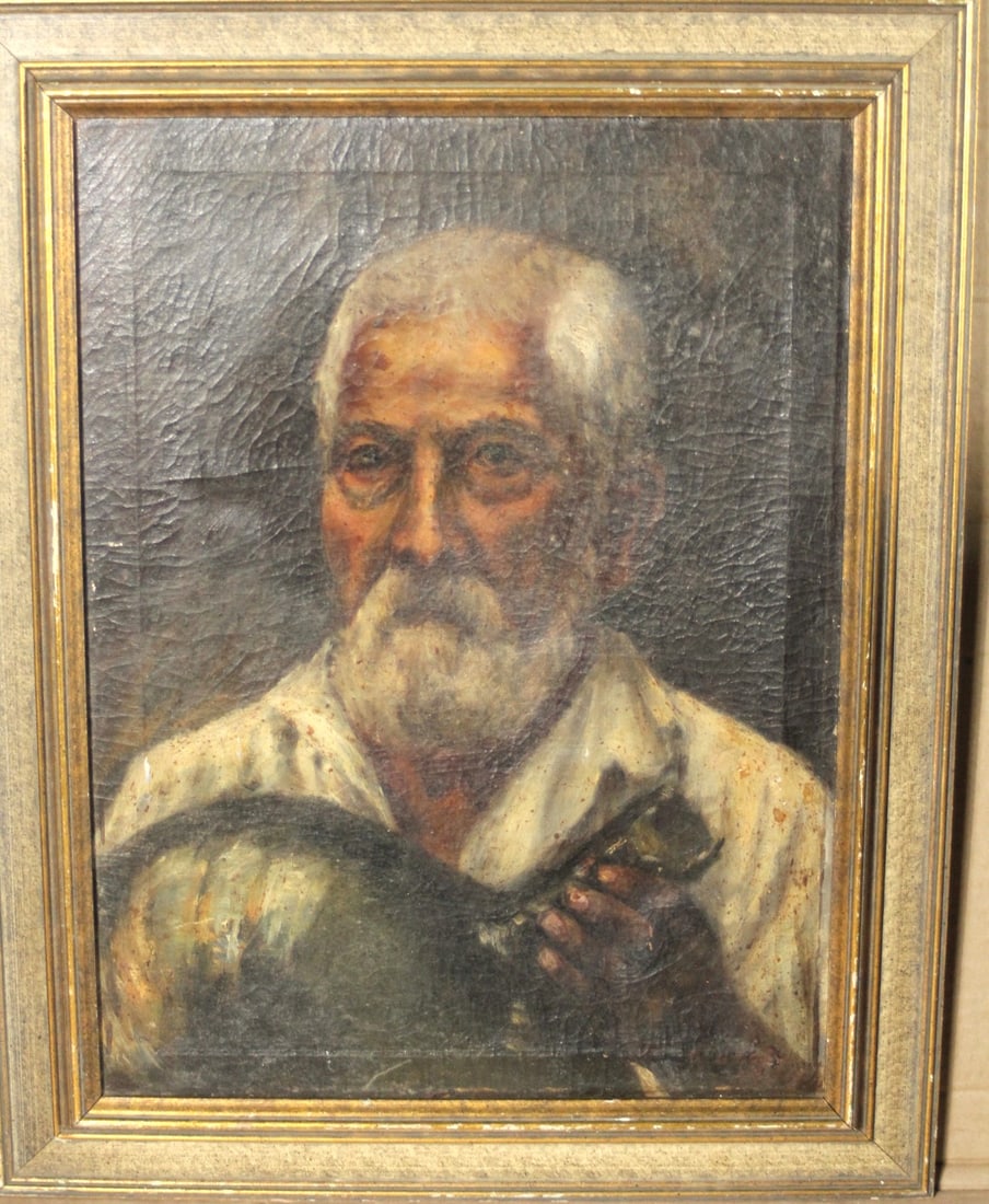 PORTRAIT - ANTIQUE OIL PAINTING (1 of 2)