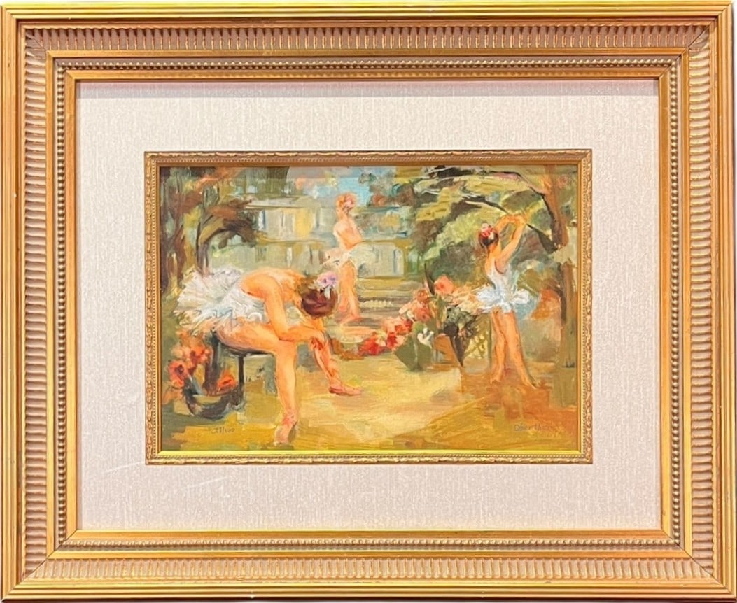 "LES DANSEUSES" GICLEE BY CHRISTINE OBERTHUR (1 of 5)