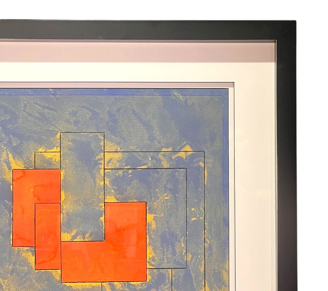 ABSTRACT SIGNED BY ARTIST LITHOGRAPH - 3