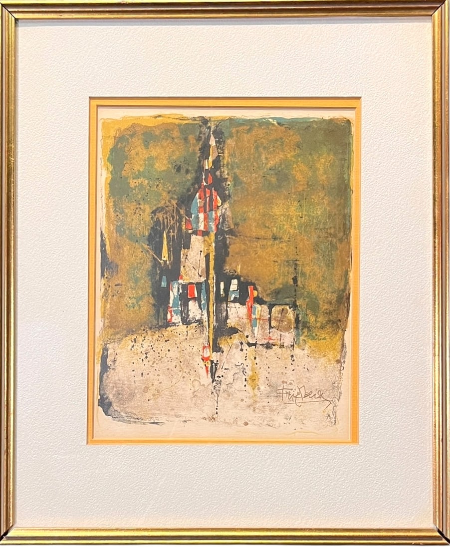 "JOHNNY FRIEDLAENDER UNTITLED" LITHOGRAPH (1 of 5)