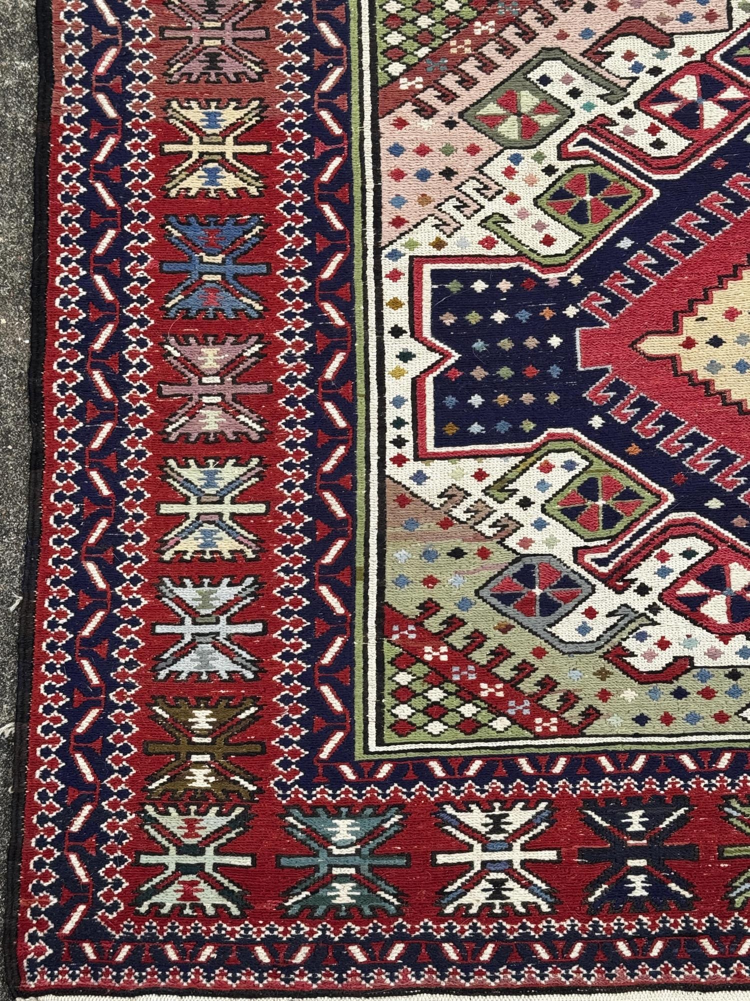 FLATWEAVE KILIM RUG - 3