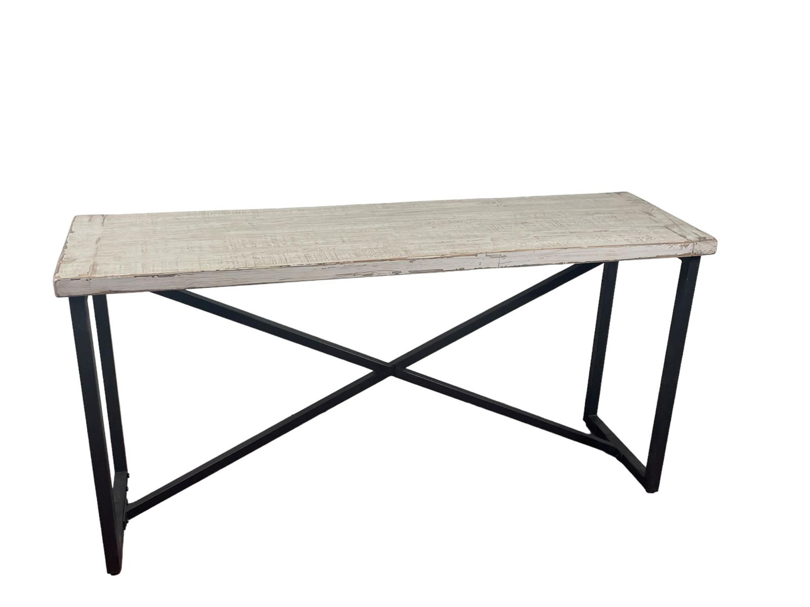 CONSOLE TABLE WITH IRON BASE - 2