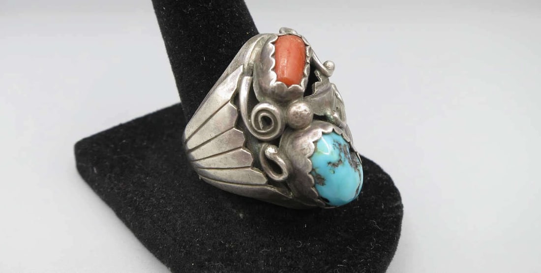 AMERICAN INDIAN SANTA FE RING - 2