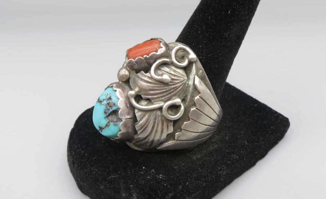AMERICAN INDIAN SANTA FE RING - 3