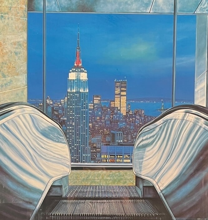 EMPIRE STATE PRINT FRAMED - 2