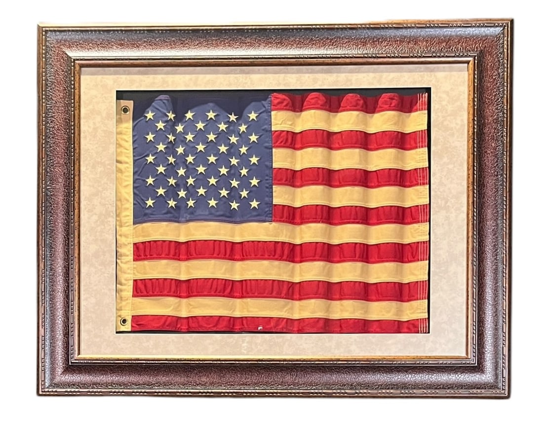 AMERICAN FLAG FRAMED (1 of 3)