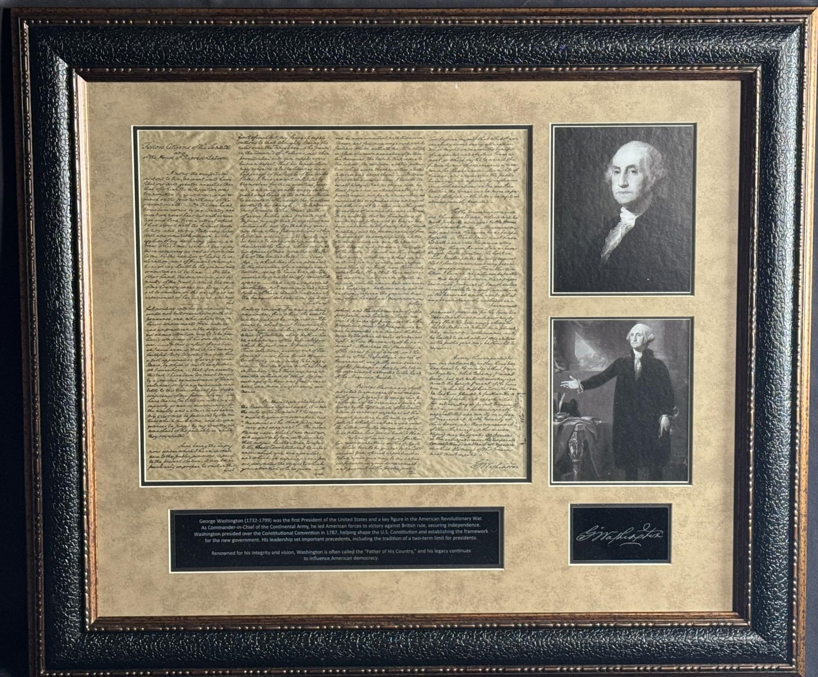 GEORGE WASHINGTON MEMORABILIA (1 of 2)
