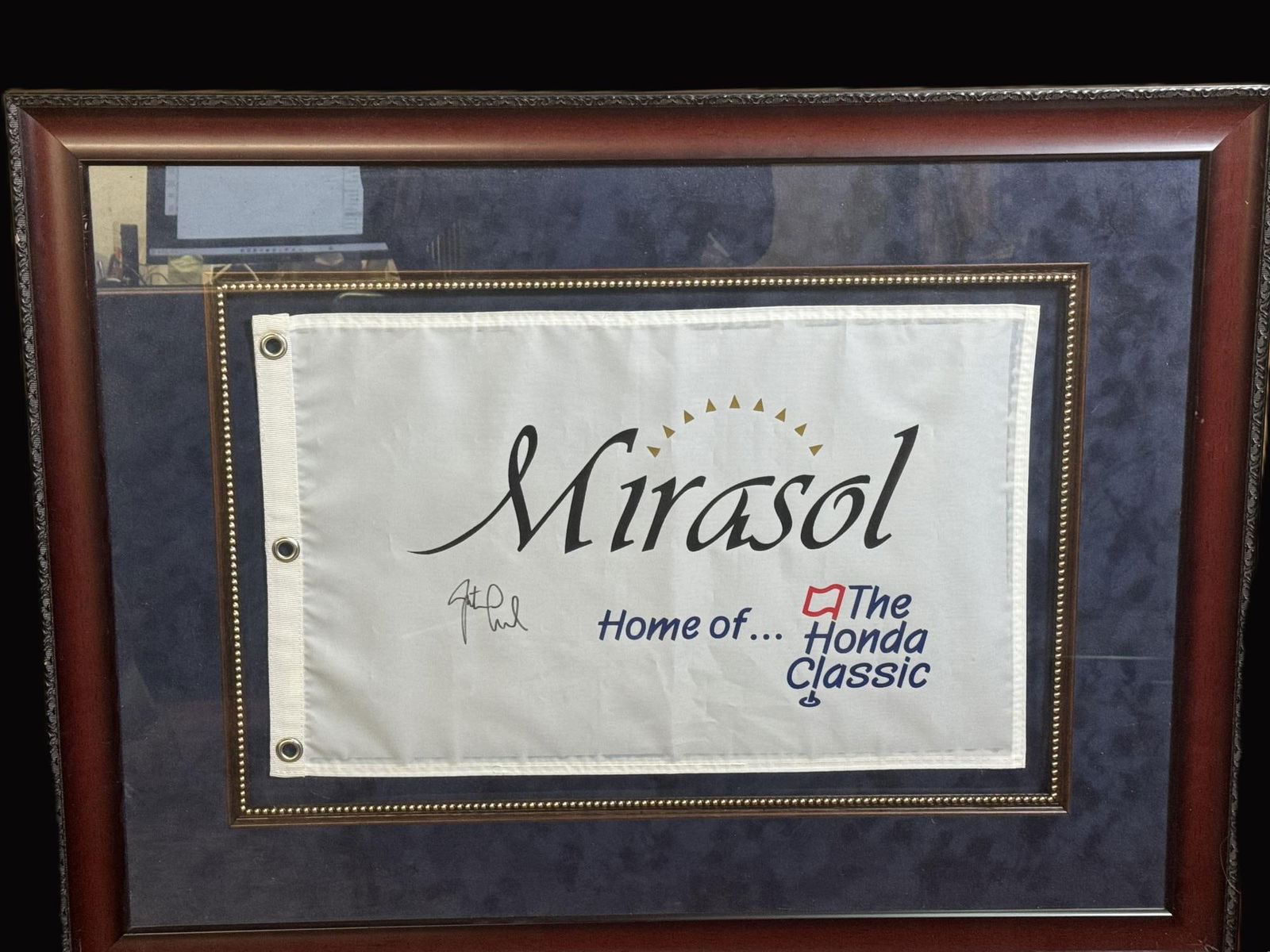 MIRASOL HONDA CLASSIC SIGNED BY JUSTIN LEONARD: MIRASOL HONDA CLASSIC SIGNED BY JUSTIN LEONARD.