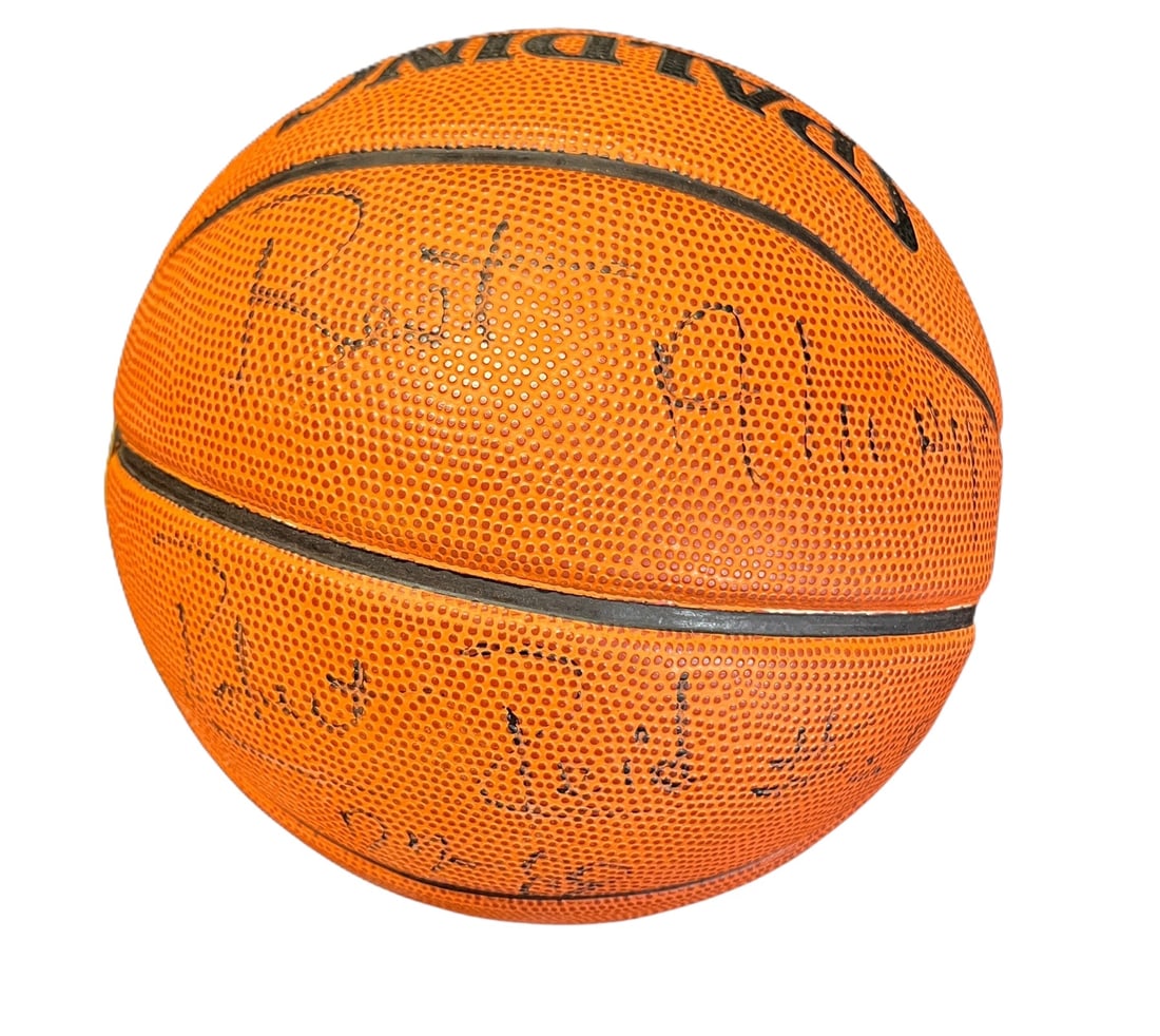 SINGED BASKETBALL, ROBERT PRID - 2