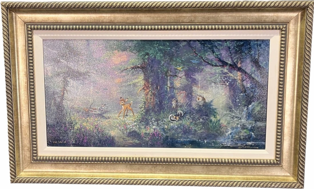 "FOR THE LOVE OF BEAUTY" 254/295 BY JAMES COLEMAN: JAMES COLEMAN "FOR THE LOVE OF BEAUTY" GICLEE, HAND SIGNED LIMITED EDITION #254/295. Height: 27.5 in. by Width: 33 in. by Depth: 1 IN.