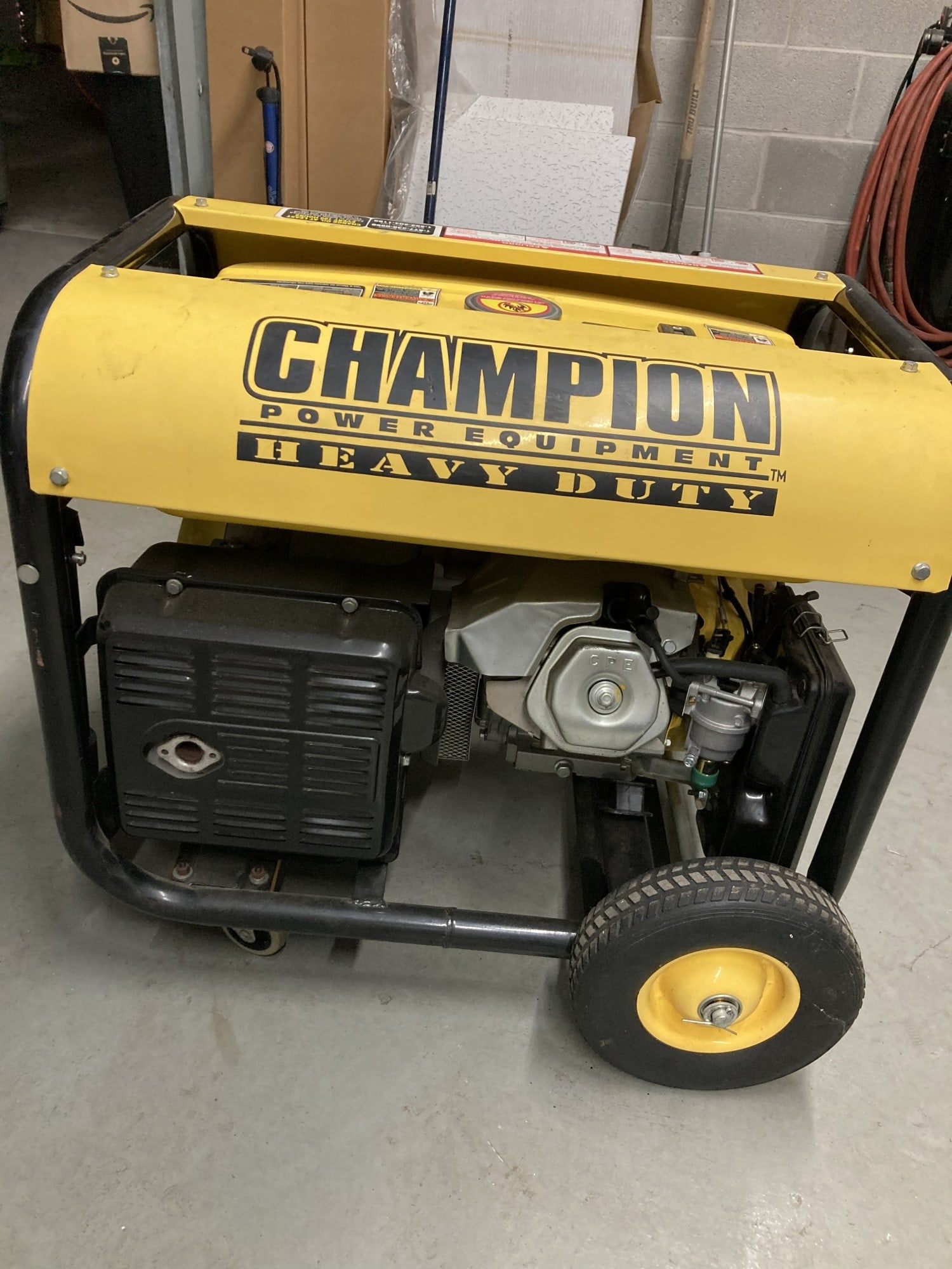 CHAMPION GENERATOR--6000 WATT - 2