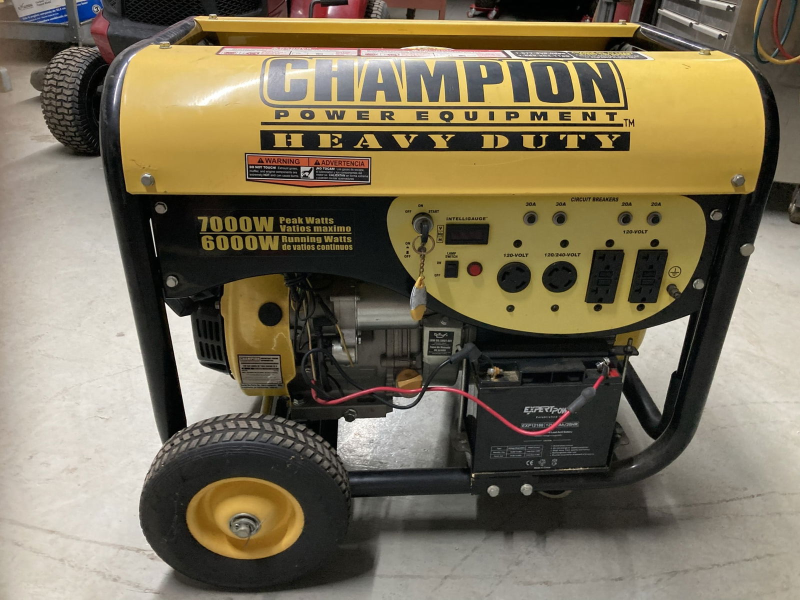 CHAMPION GENERATOR--6000 WATT - 4