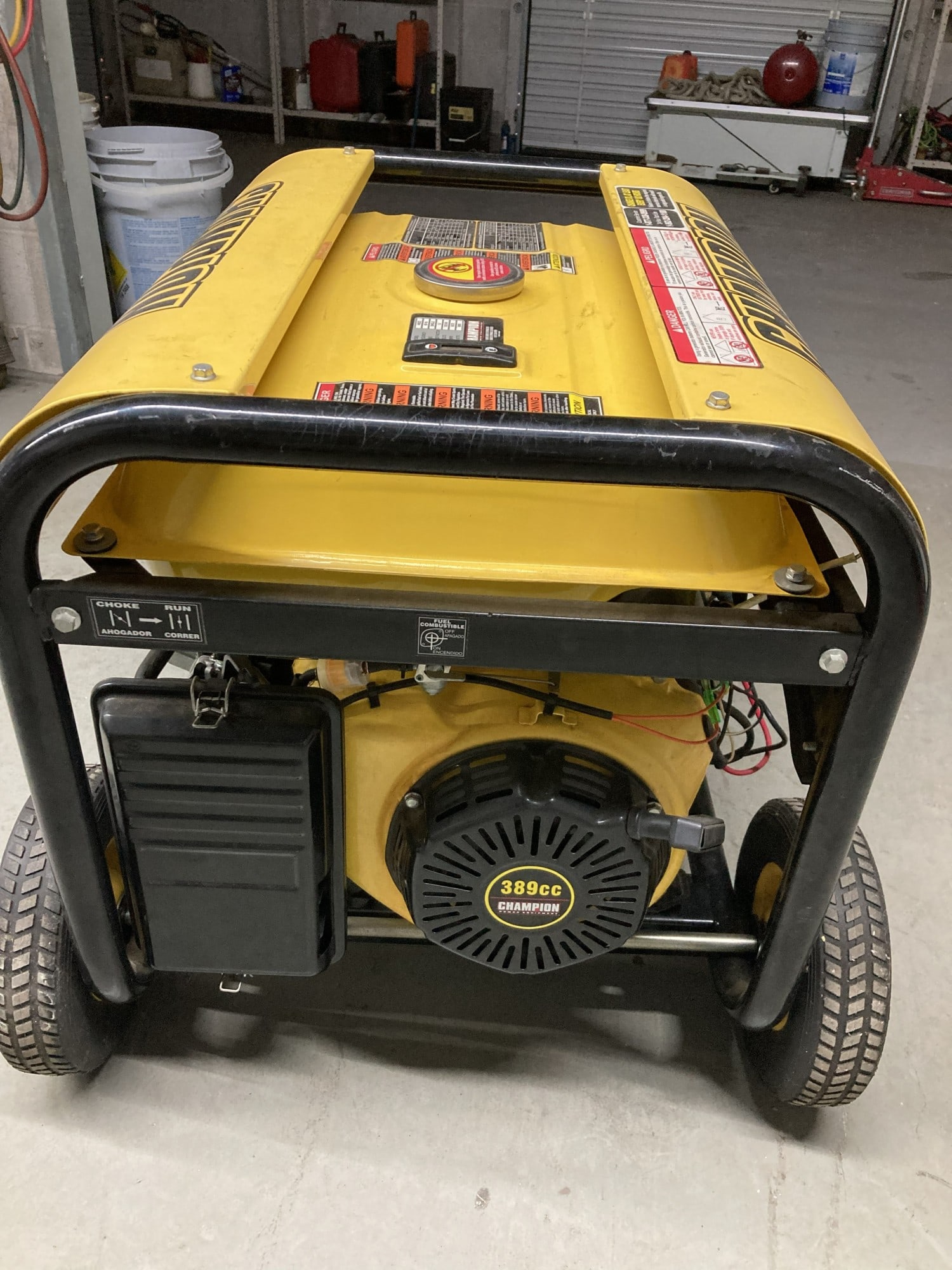 CHAMPION GENERATOR--6000 WATT - 5