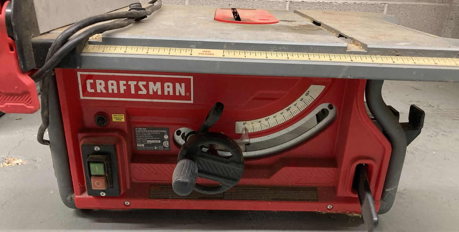 CRAFTSMAN TABLE SAW (1 of 2)