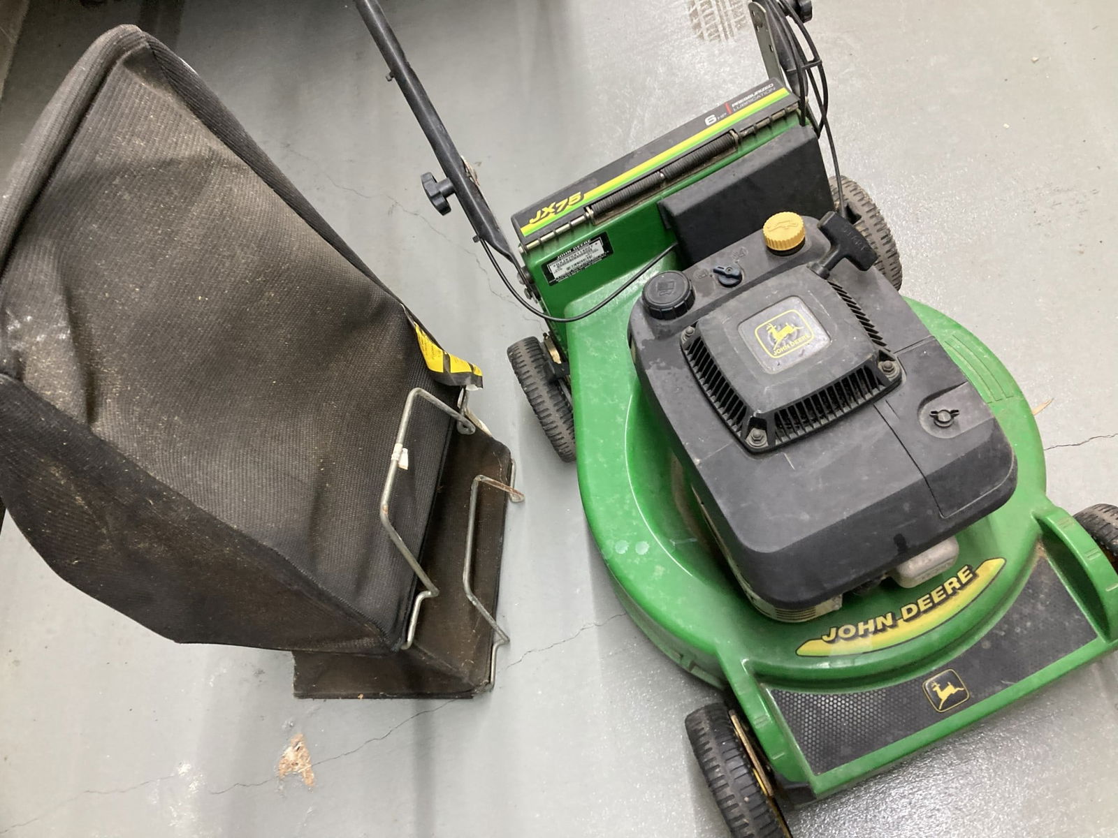 JOHN DEER JX75 MOWER - 3