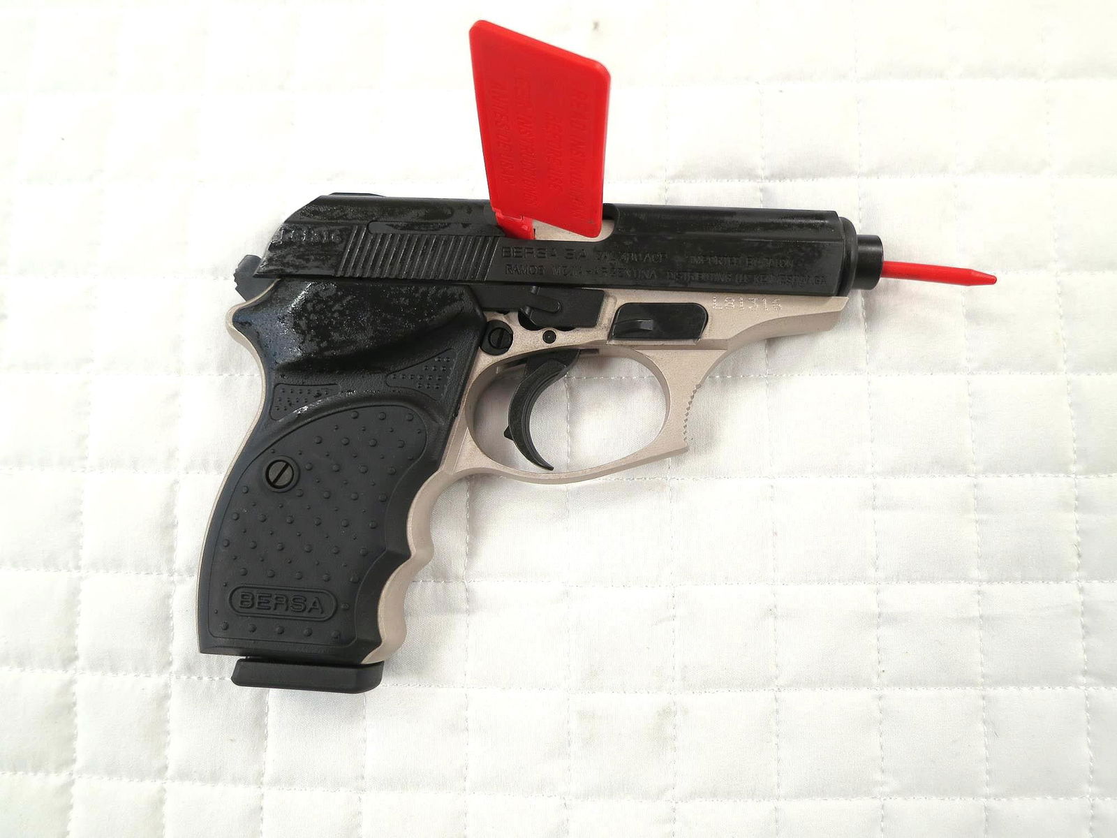 BERSA THUNDER 380 CC: BERSA THUNDER 380 CC DUOTONE CAL .380 ACP SERIAL #L81316. (L436)