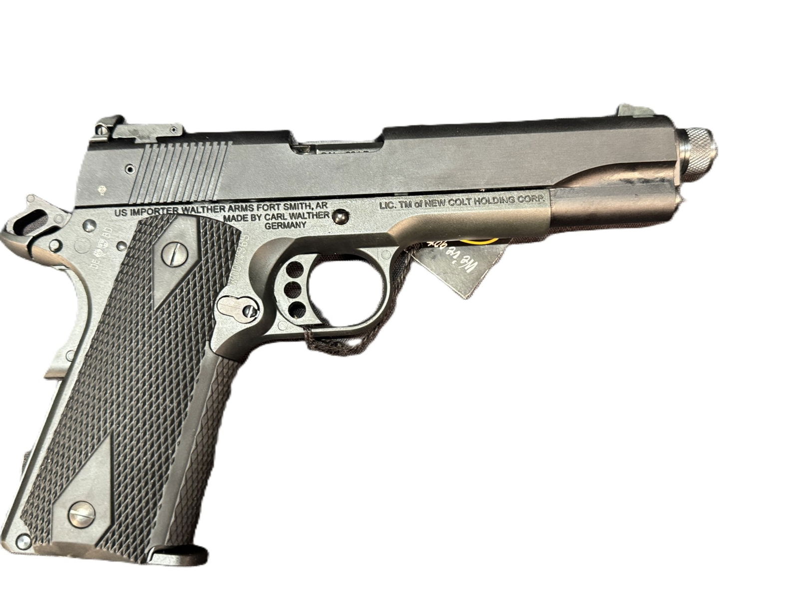 COLT GOVERNMENT MODEL 22LR PISTOL: COLT GOVERNMENT MODEL 22LR PISTOL.(29) SERIAL NUMBER WD062276 (L591)