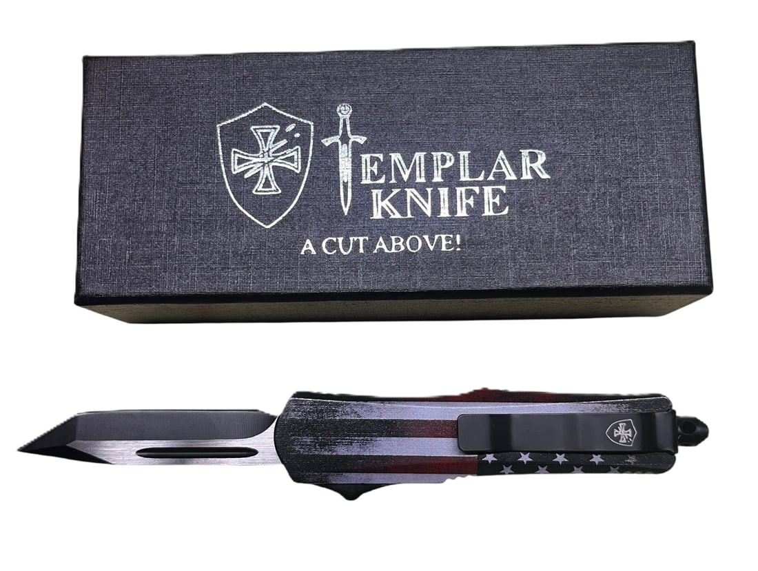 TPL SMALL US FLAG TANTO KNIFE - 3
