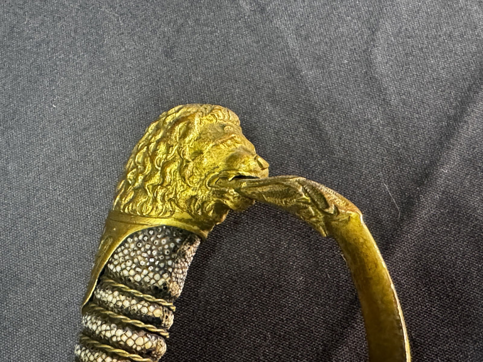 ANTIQUE US NAVAL SWORD - 6