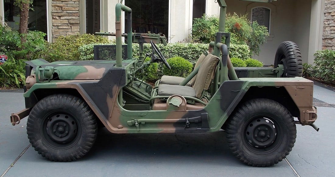 1980 ARMY JEEP M151 A2 FAV: . 1980 ARMY JEEP M151 A2 FAV THIS IS A MODIFIED FAST A2 FAST ATTACK VEHICLE CREDITED WITH BEING USED IN ACTION IN KOSOVO SERIAL NUMBER CORRESPOND WITH UNITS INVENTORIED IN CALIFONIA WHERE UNITS