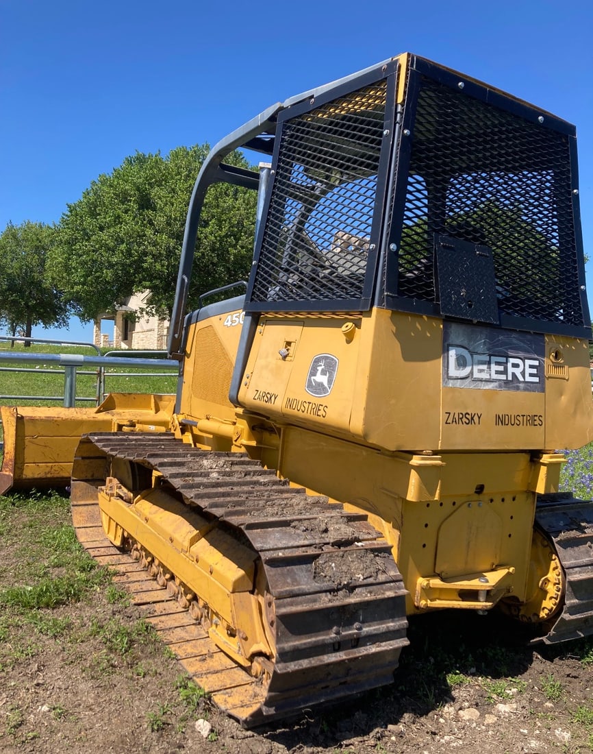 JOHN DEER 450 J CRAWLER TRACTOR - 2