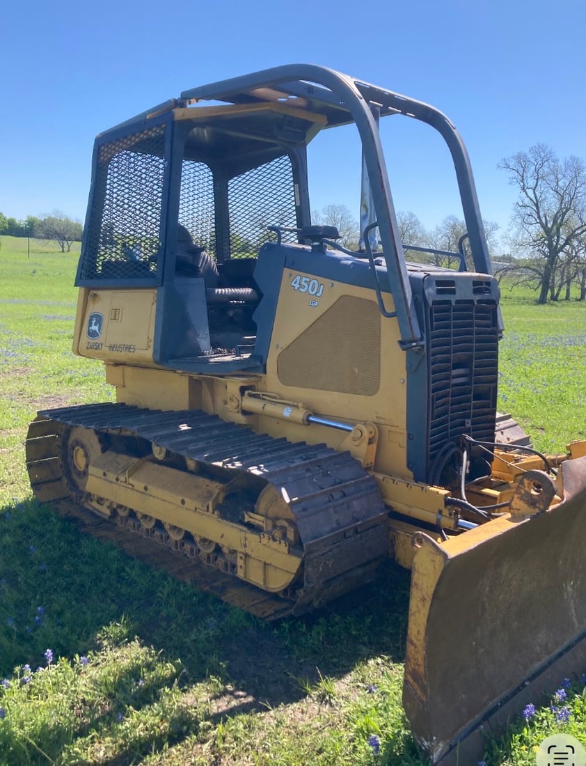 JOHN DEER 450 J CRAWLER TRACTOR - 3