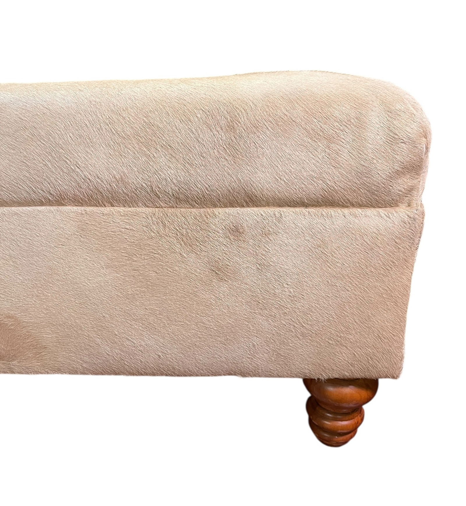 PONY HIDE OTTOMAN - 7
