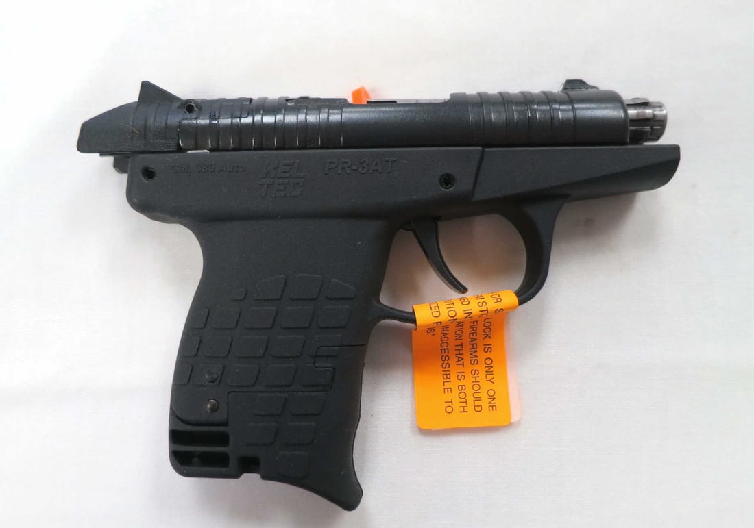 Keltec PR3AT 13 rd 380 pistol: Keltec PR3AT 13 rd 380 pistol. Black Finish 3" Barrel, Semi-automatic. New in Box. Serial #25K0H37. (L921)