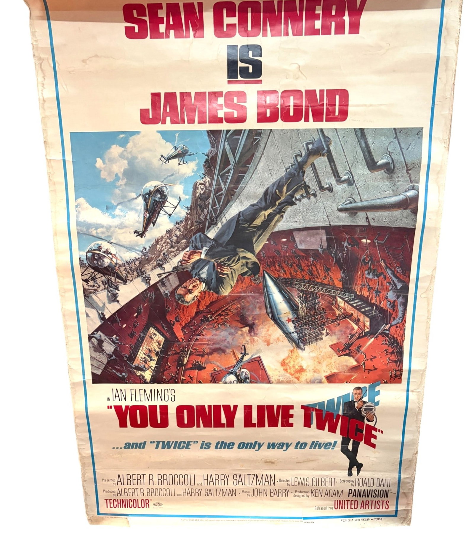 VINTAGE JAMES BOND POSTER (1 of 4)