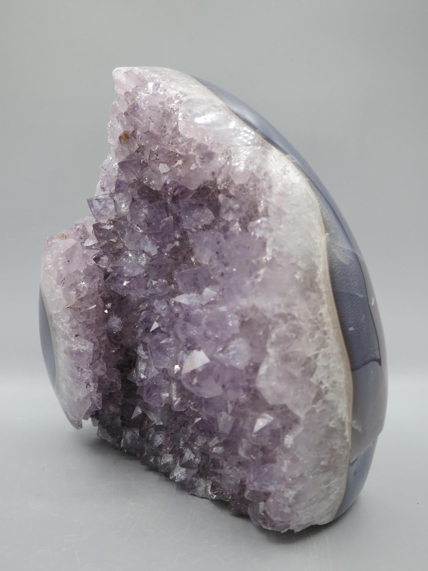 AMETHYST AGATE TEARDROP - 2