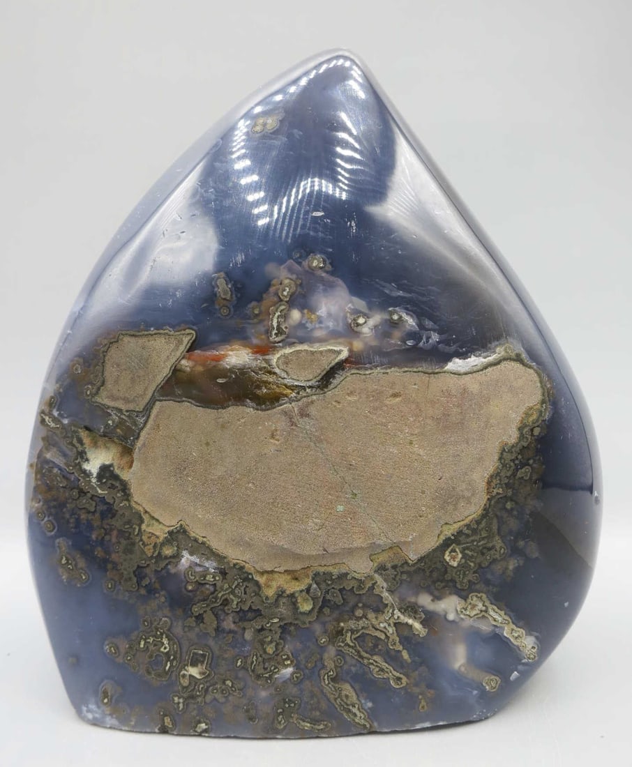 AMETHYST AGATE TEARDROP - 4