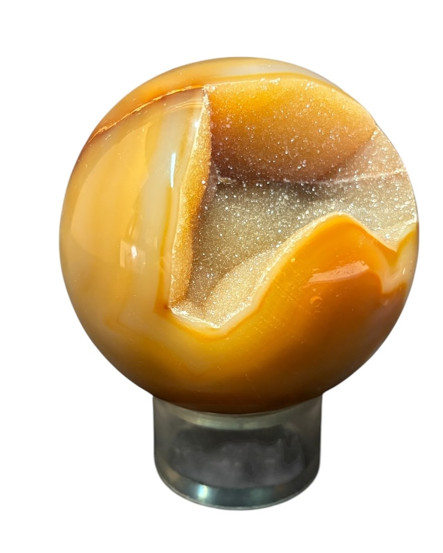 POLISHED AGATE SPHERE - 3