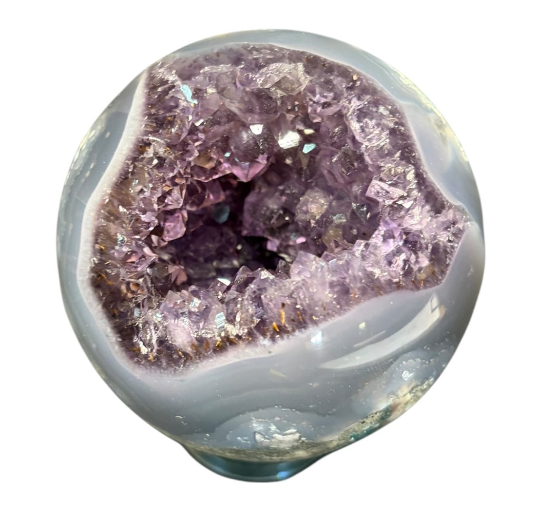 AGATE AMETHYST SPHERE - 4