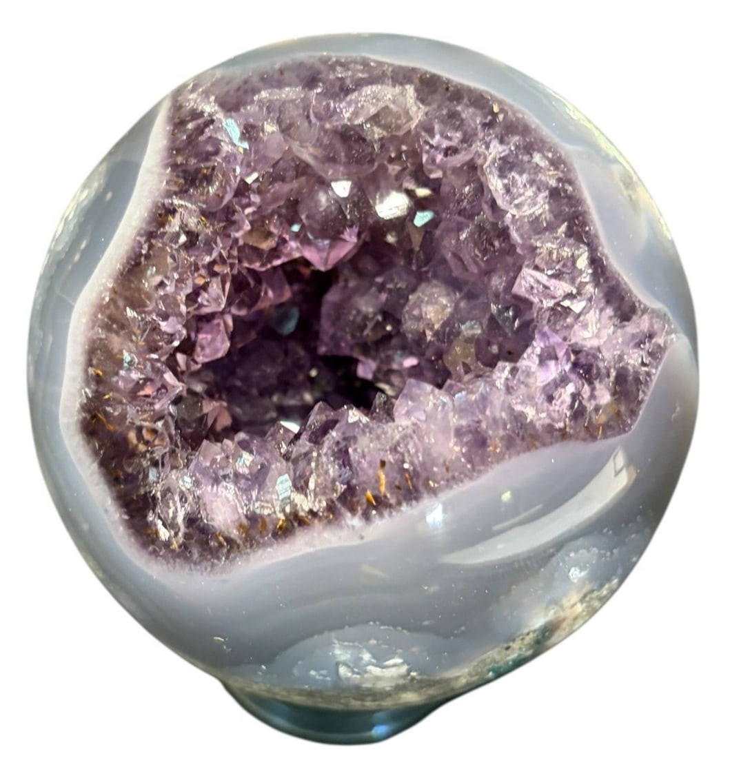 AGATE AMETHYST SPHERE - 5