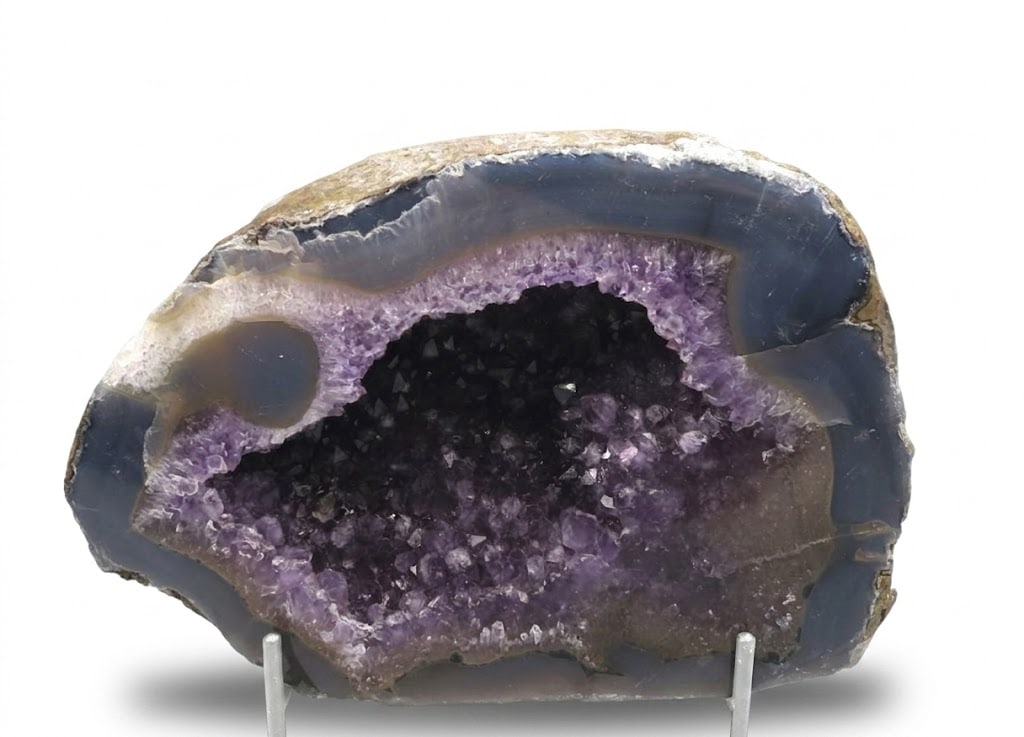AMETHYST AGATE GEODE (1 of 5)
