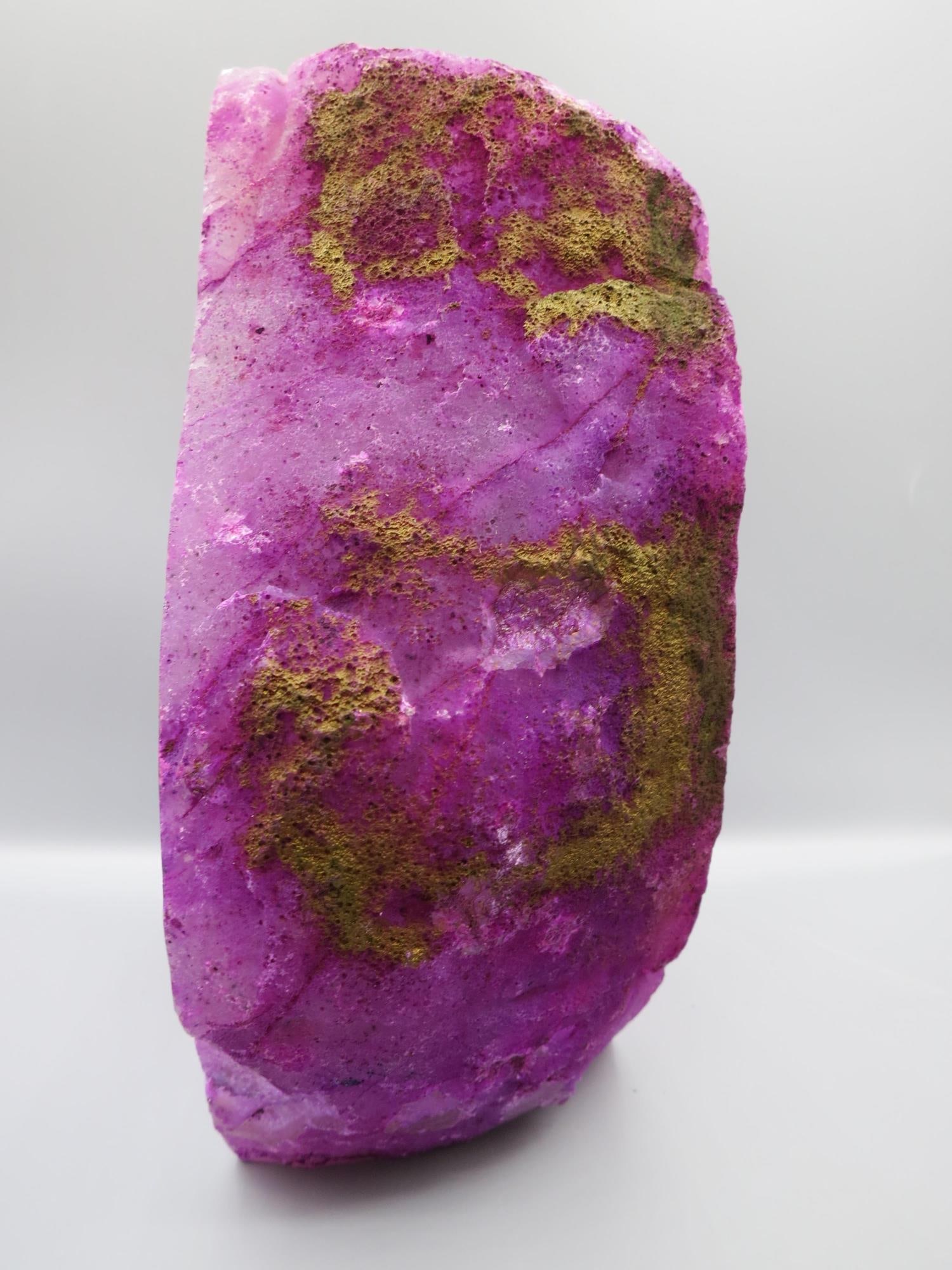 PINK AGATE GEODE - 3