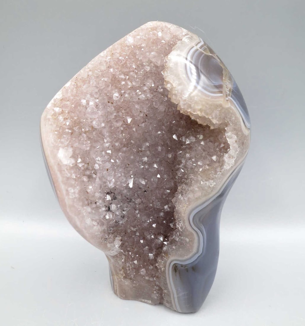 AMETHYST AGATE GEODE (1 of 5)