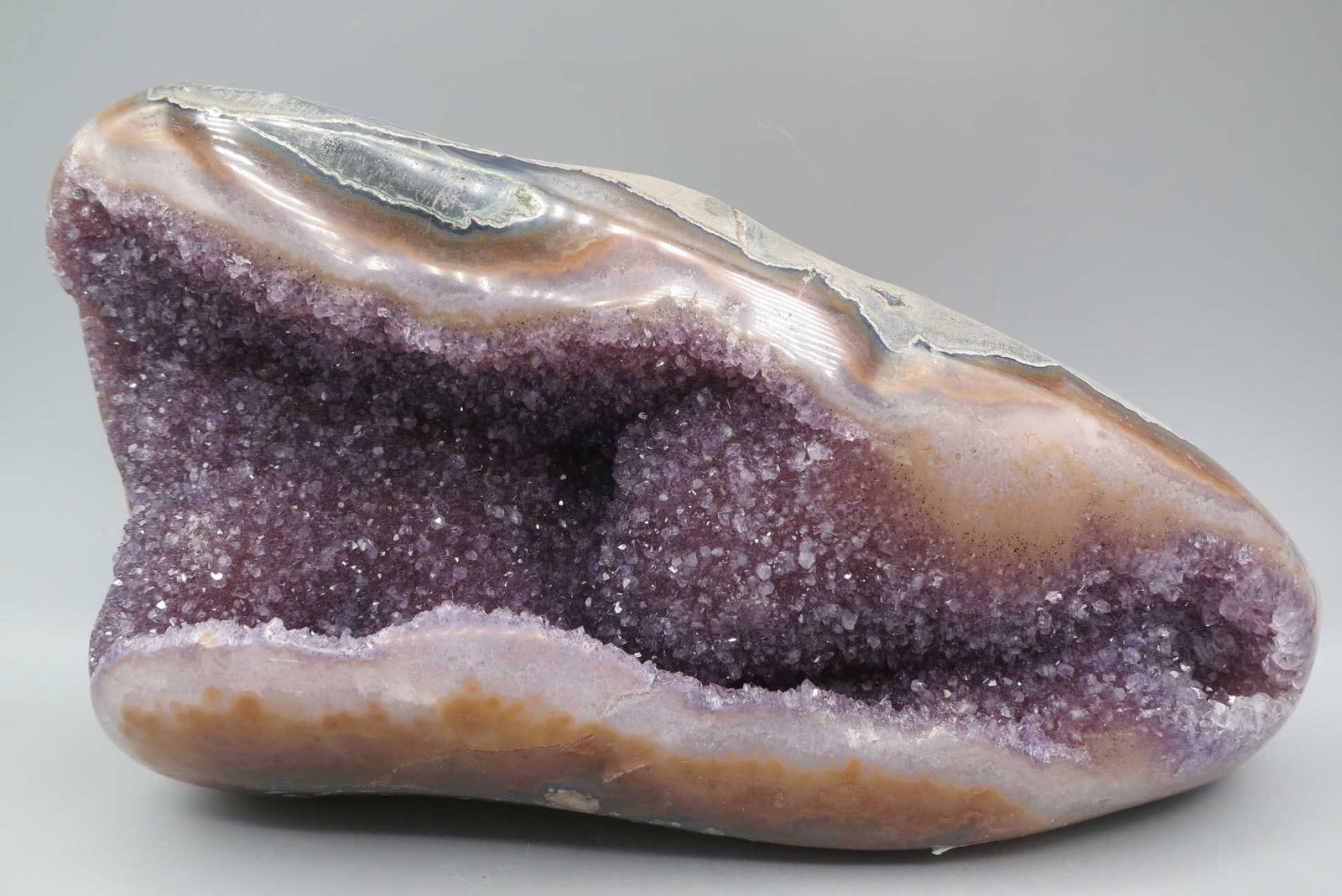 AMETHYST AGATE GEODE (1 of 6)
