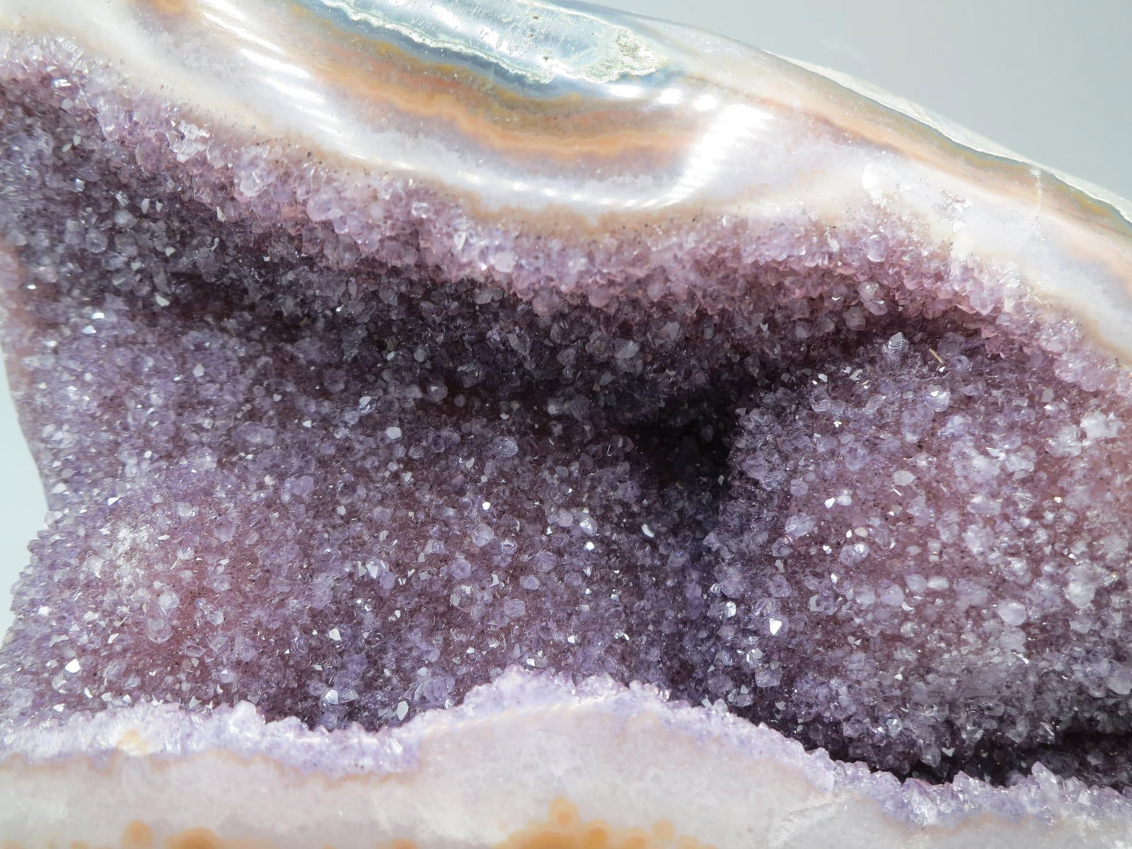 AMETHYST AGATE GEODE - 2