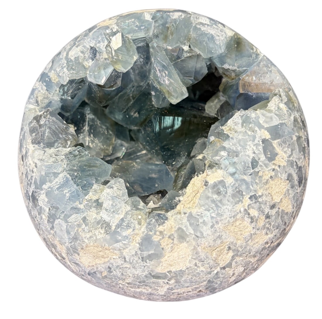 CELESTITE QUARTZ SPHERE - 5