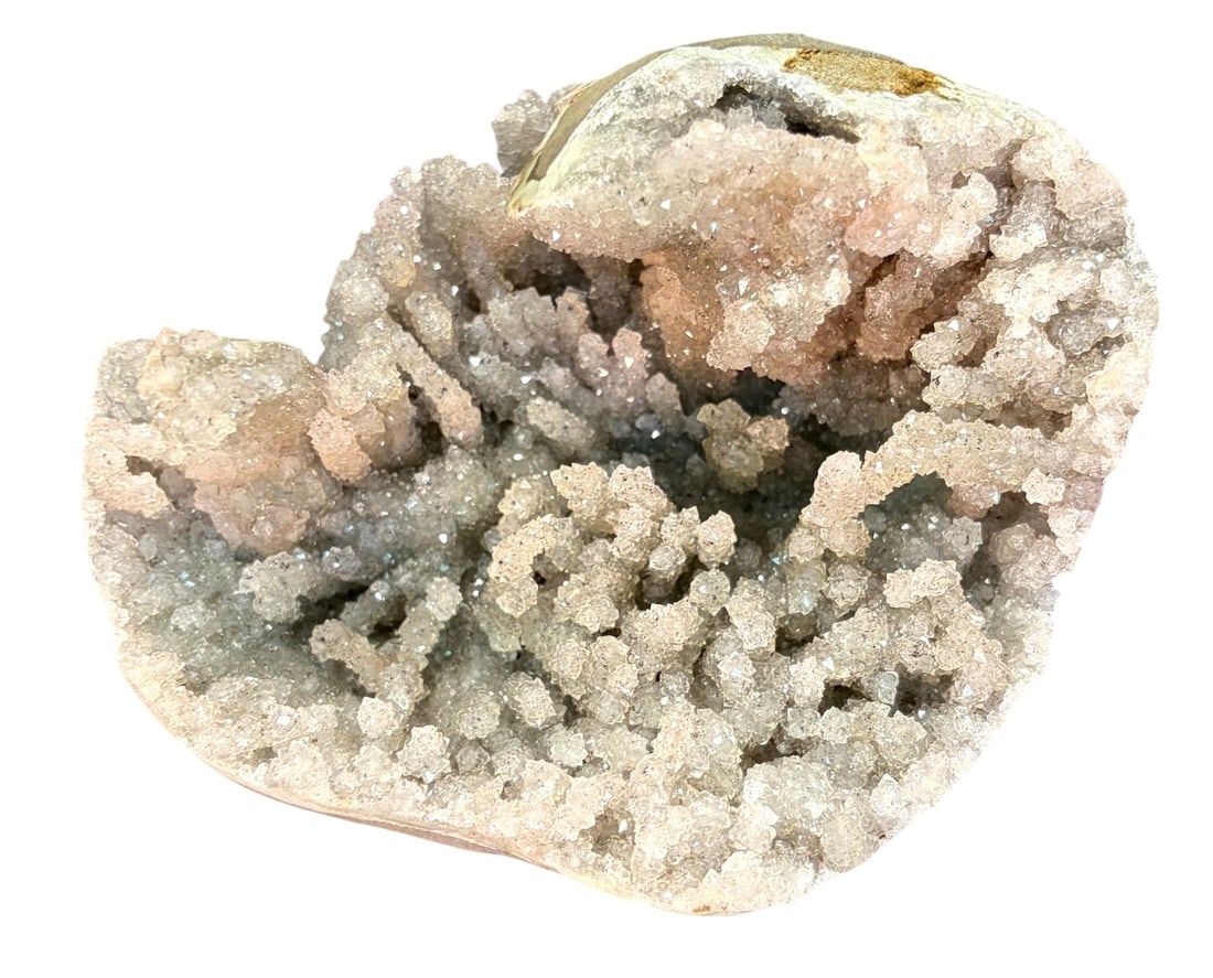 STALACITE AMETHYST: STALACITE AMETHYST 3.8lbs Height: 4.5 in. by Width: 7 in. by Depth: 6 in.