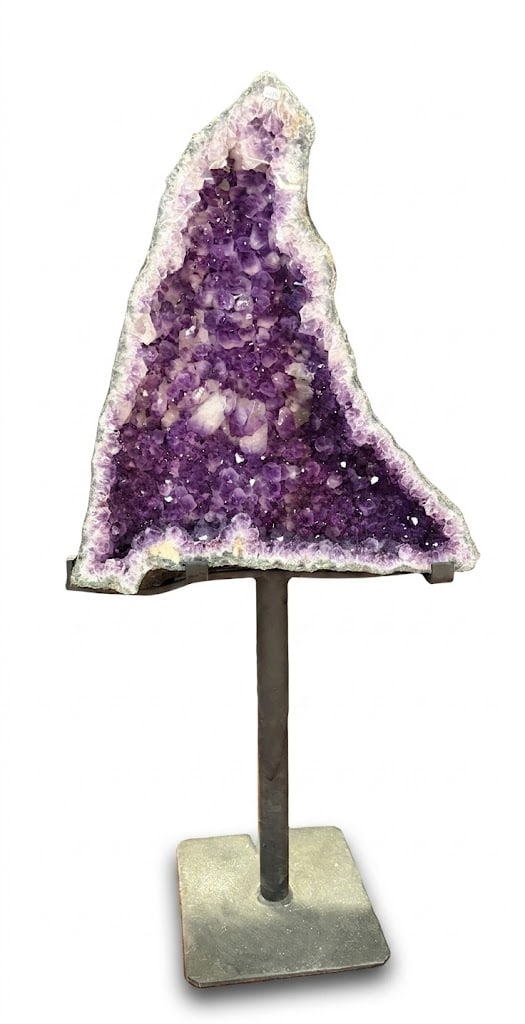 AMETHYST ON IRON STAND (1 of 8)