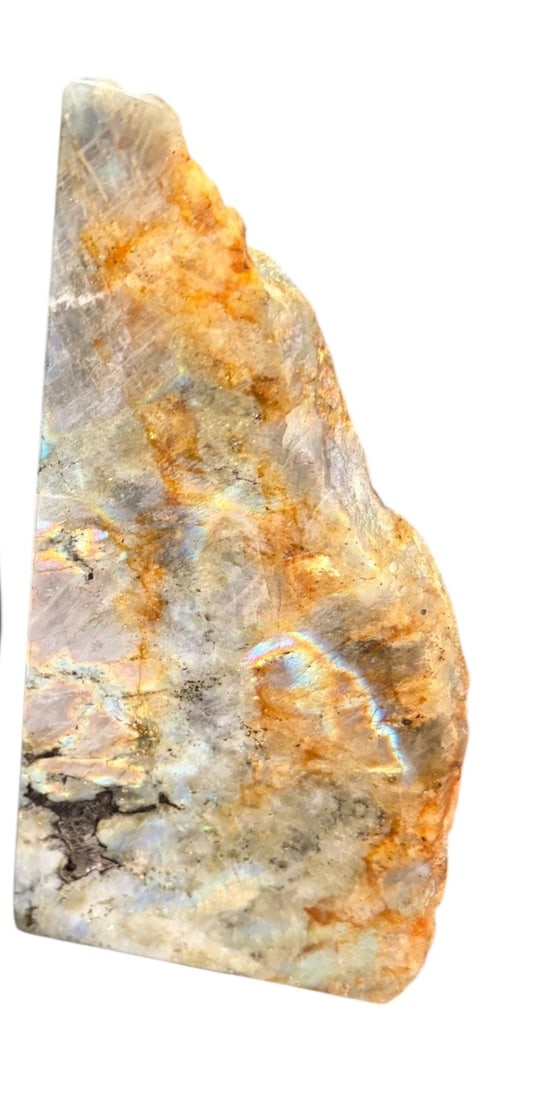 LABRADORITE RAINBOW BOOKENDS SET - 2