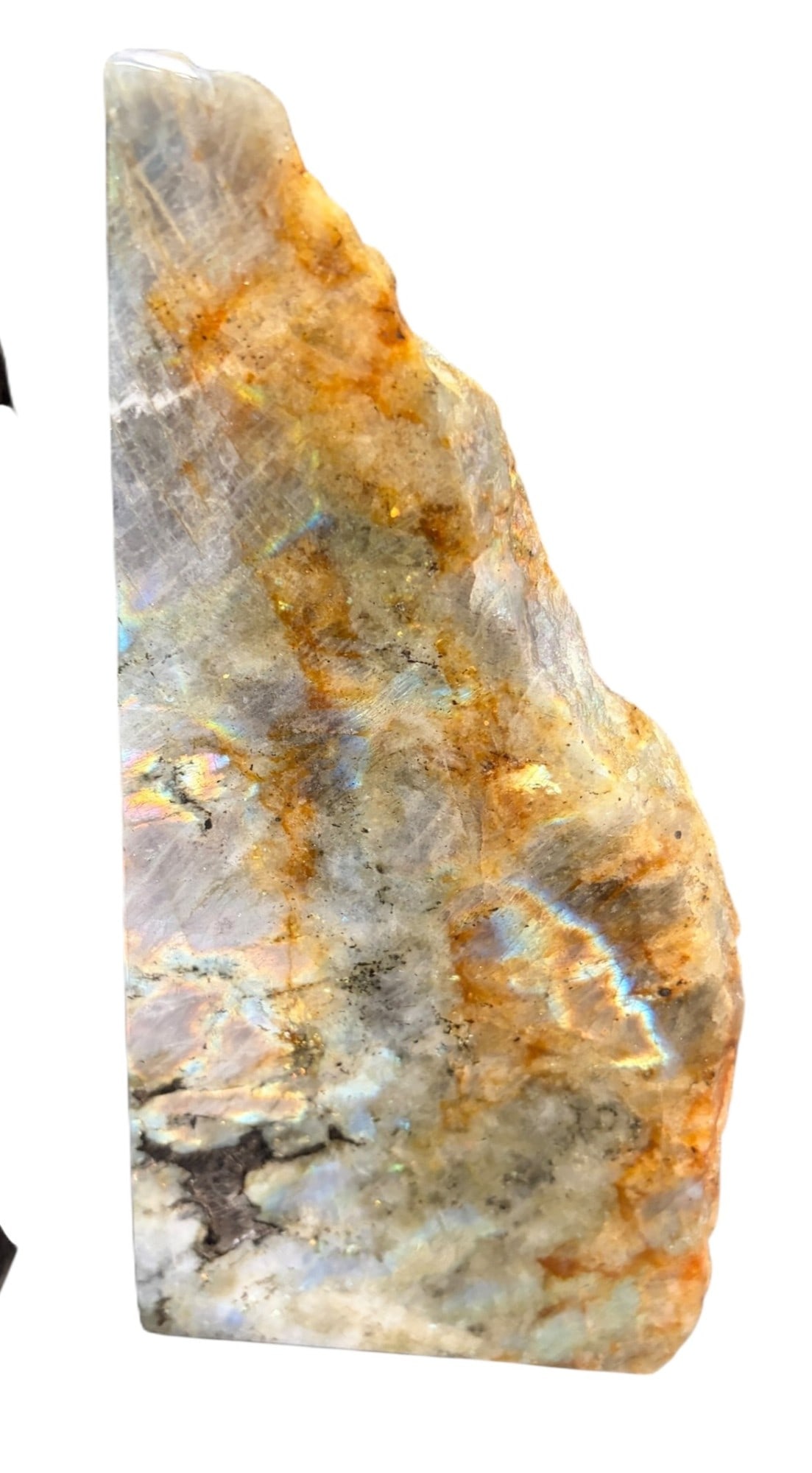 LABRADORITE RAINBOW BOOKENDS SET - 3