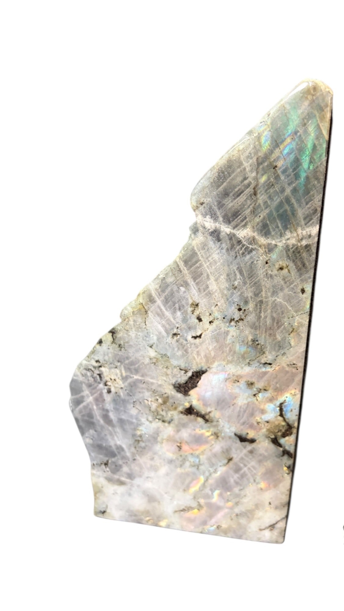 LABRADORITE RAINBOW BOOKENDS SET - 4